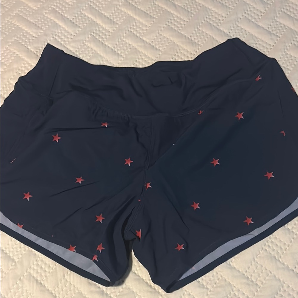 Women's Navy Star Print Shorts Treign brand